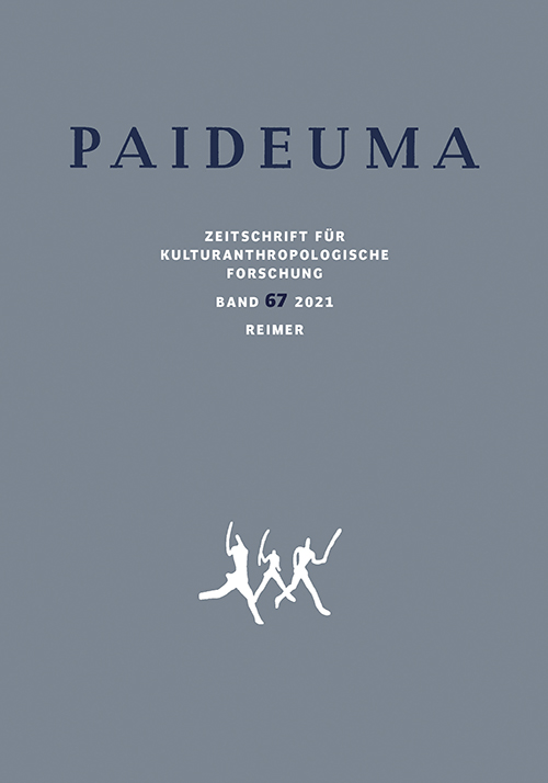					Ansehen Bd. 67 (2021): Paideuma. Zeitschrift für kulturanthropologische Forschung
				