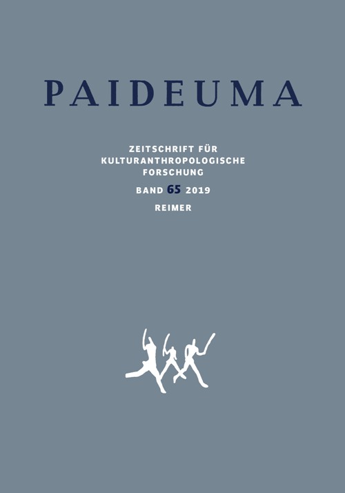 					Ansehen Bd. 65 (2019): Paideuma. Zeitschrift für kulturanthropologische Forschung
				