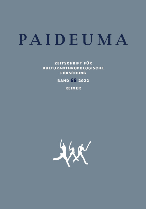 					Ansehen Bd. 68 (2022): Paideuma. Zeitschrift für kulturanthropologische Forschung
				